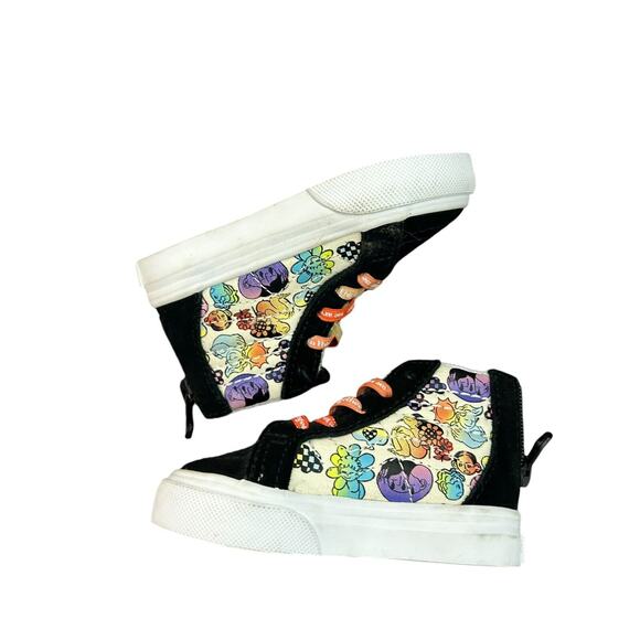 Vans‎ Sneakers Toddler Girl's Size 4 New Sk8-Hi Cultivate Care In This Together - Picture 5 of 5